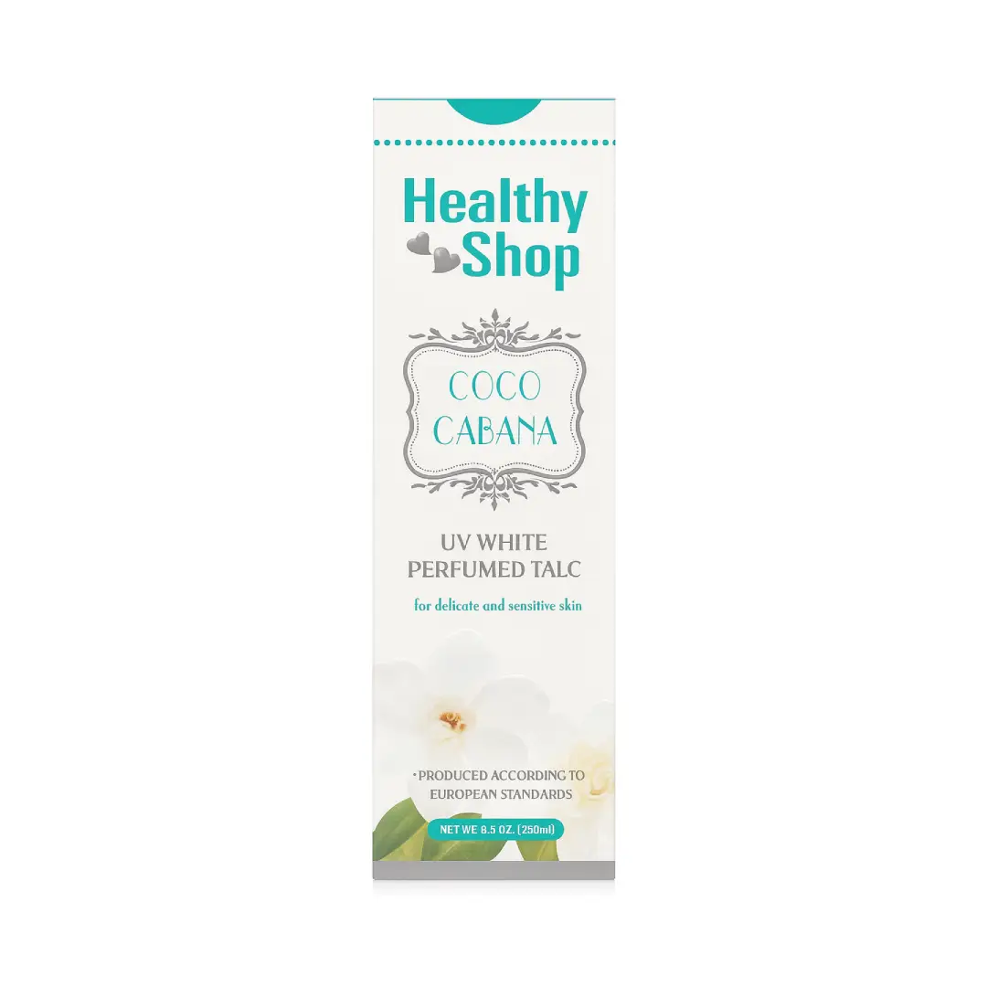 Healthy Shop Coco Cabana UV White Perfumed Talc