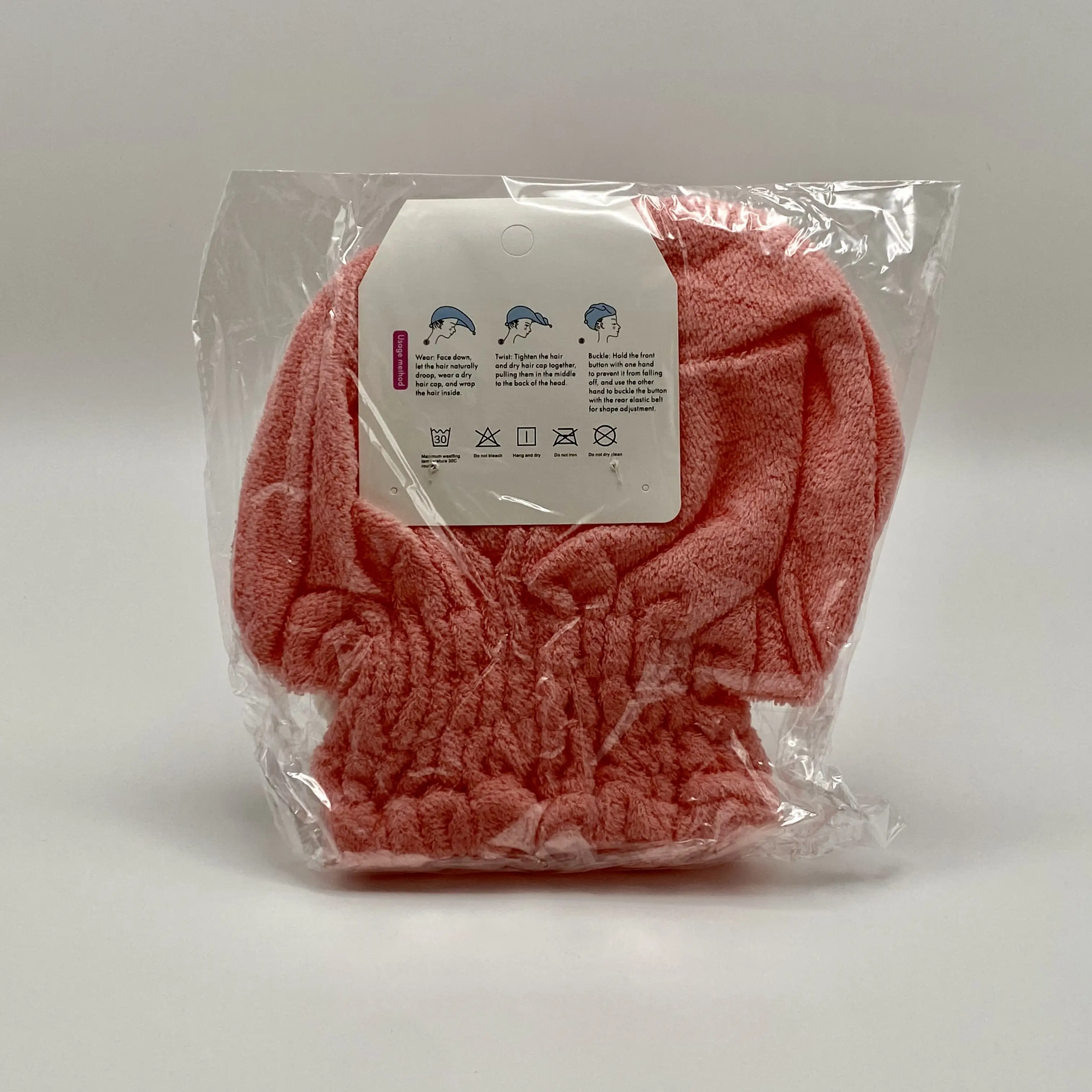 قبعة تجفيف الشعر فائقة الامتصاص (alt)