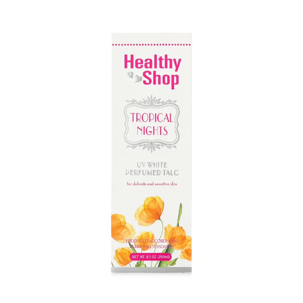Healthy Shop Tropical Nights UV White Perfumed Talc