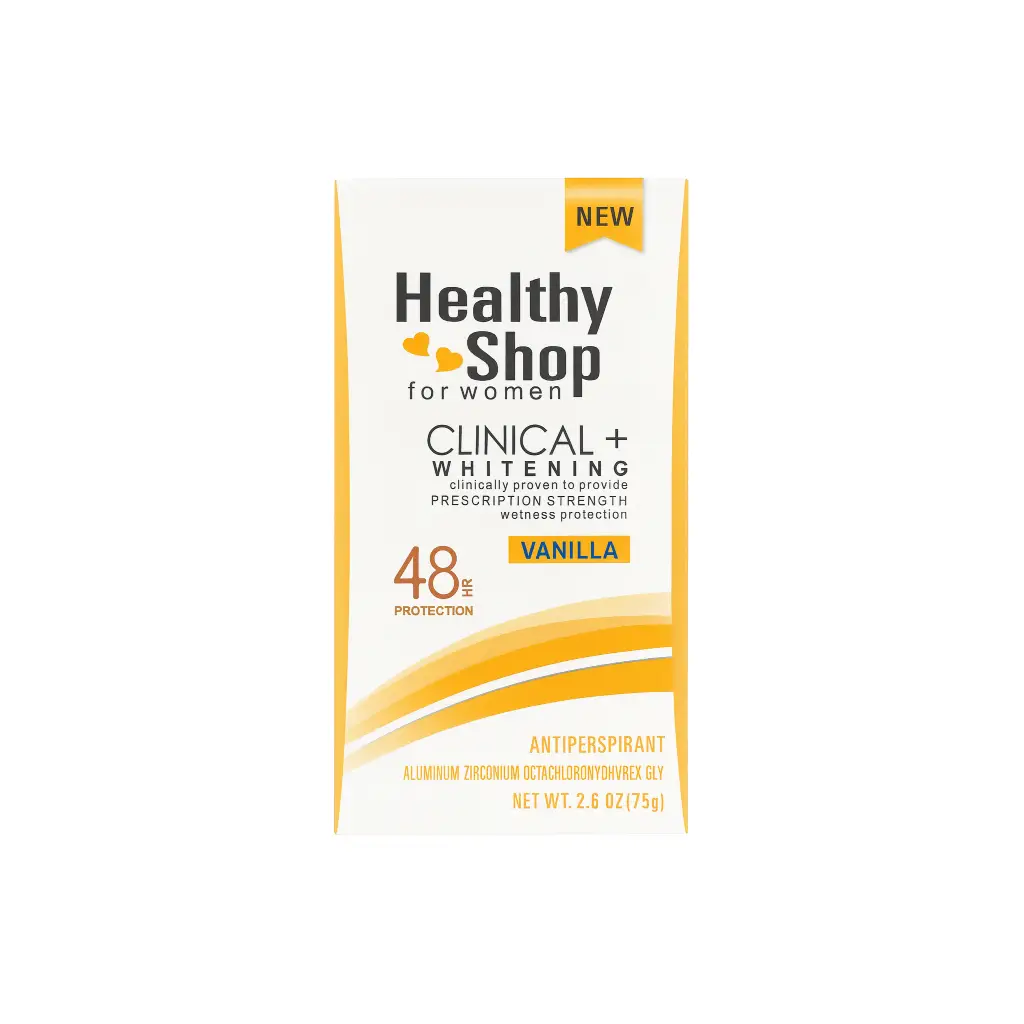 Healthy Shop Clinical + Whitening Antiperspirant – Vanilla (alt)