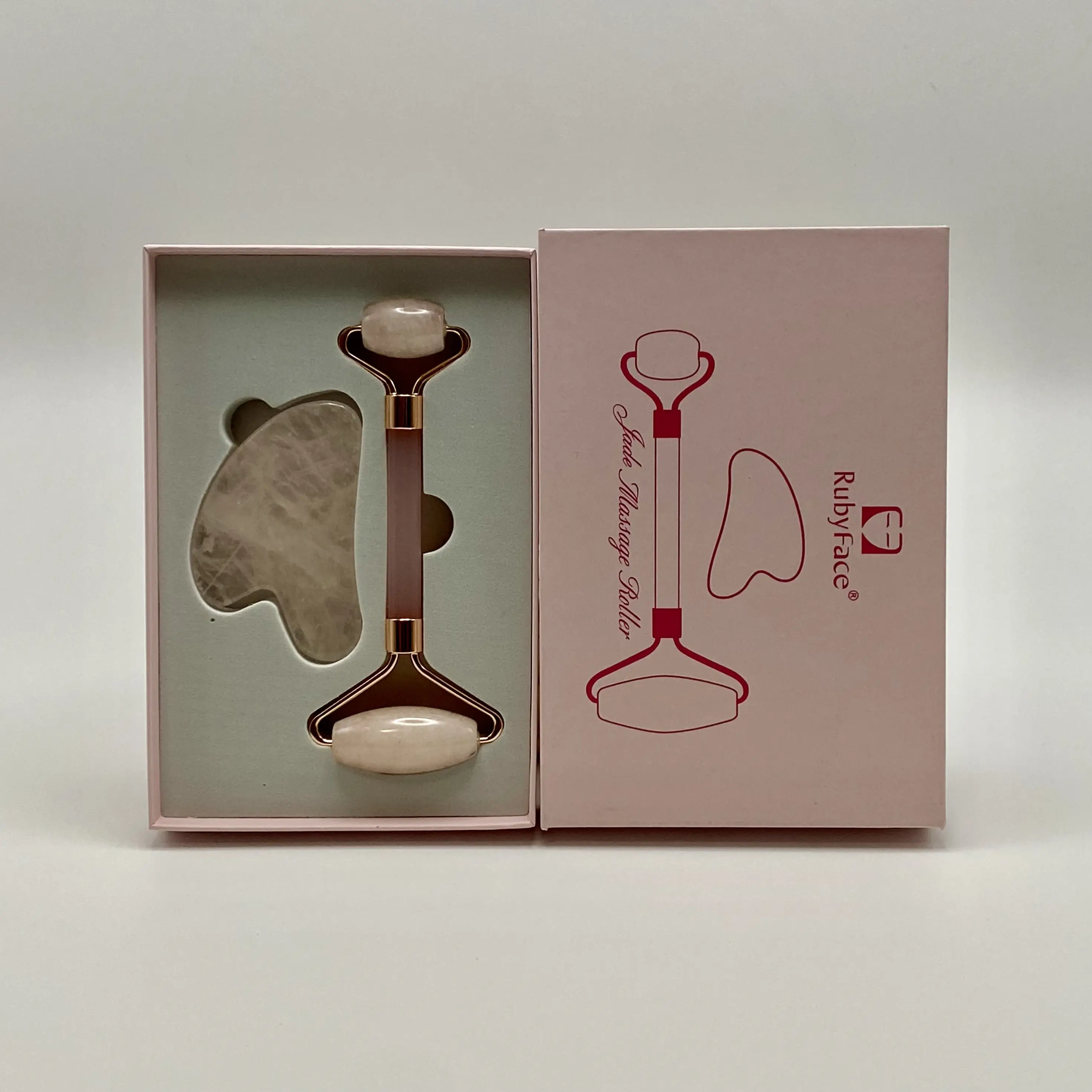 مجموعة رولر وغواشا من روبي فيس لتدليك الوجه