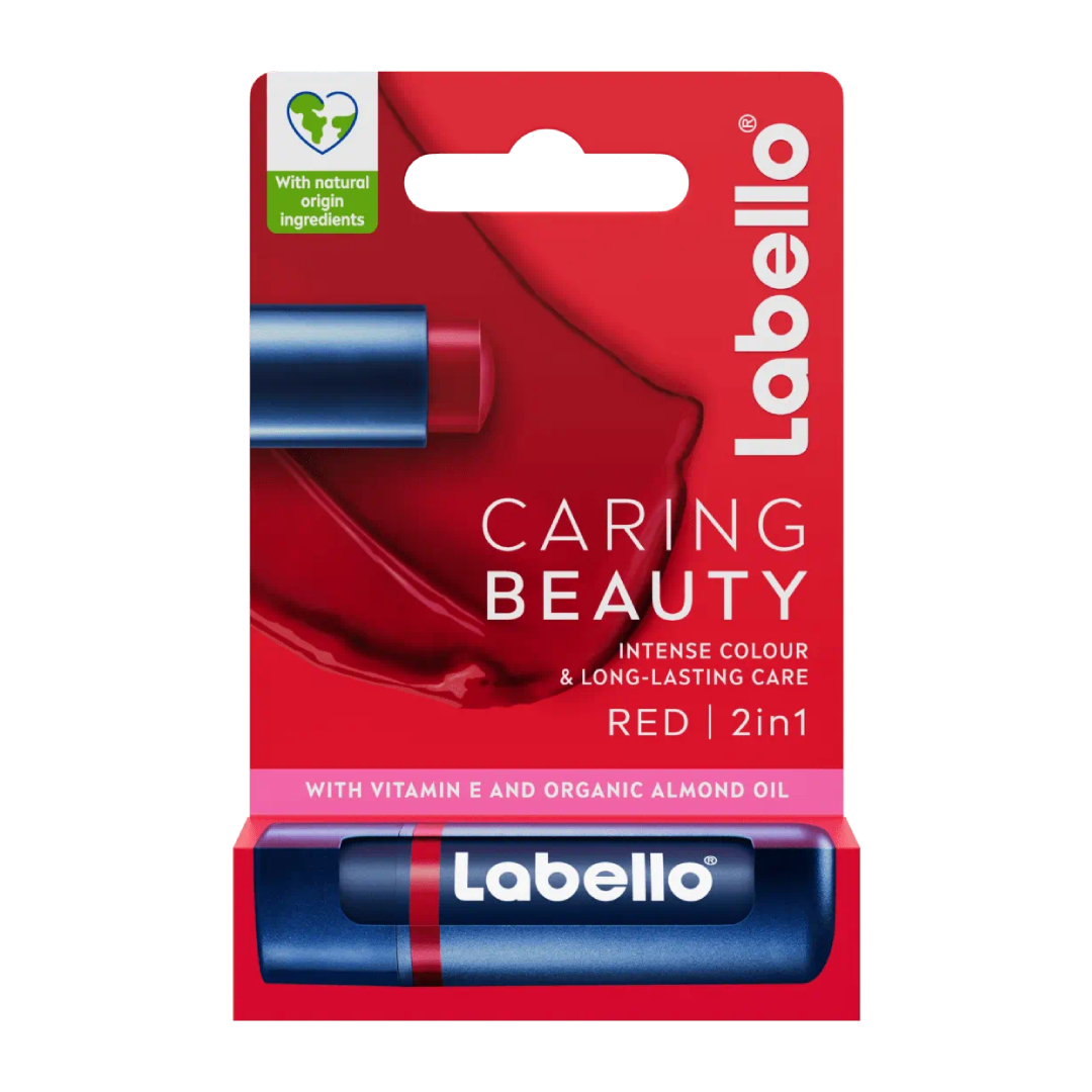 Labello Caring Beauty Lip & Cheek Red