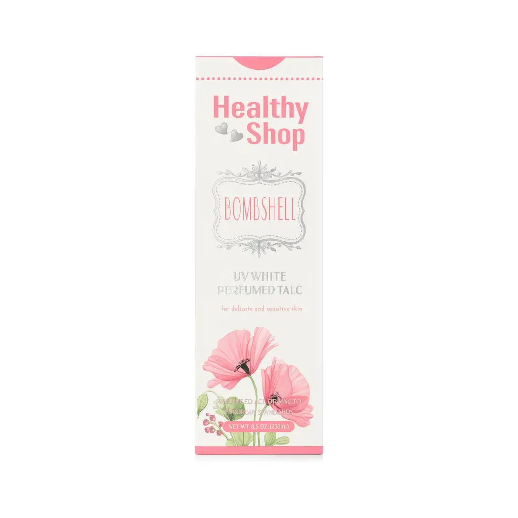 Healthy Shop Bombshell UV White Perfumed Talc