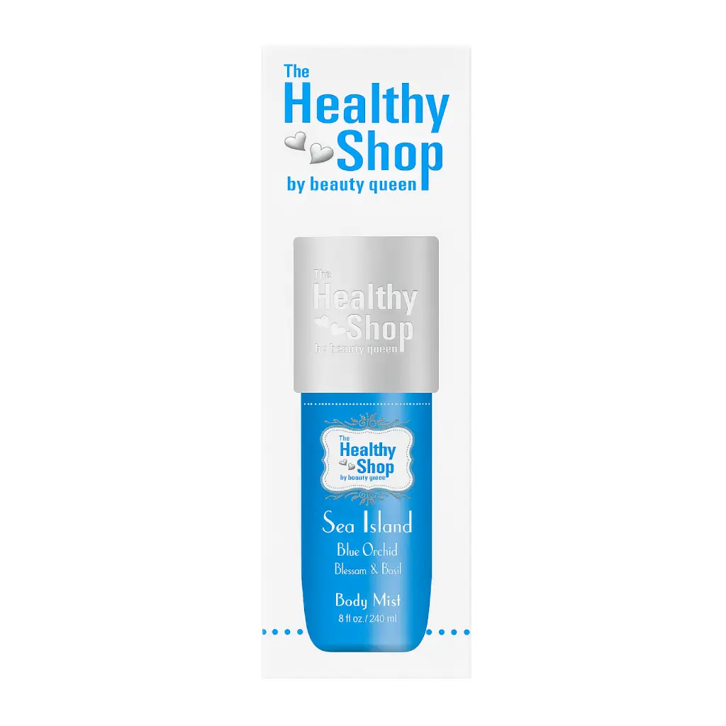 The Healthy Shop Sea Island Body Mist – Blue Orchid Blossom & Basil