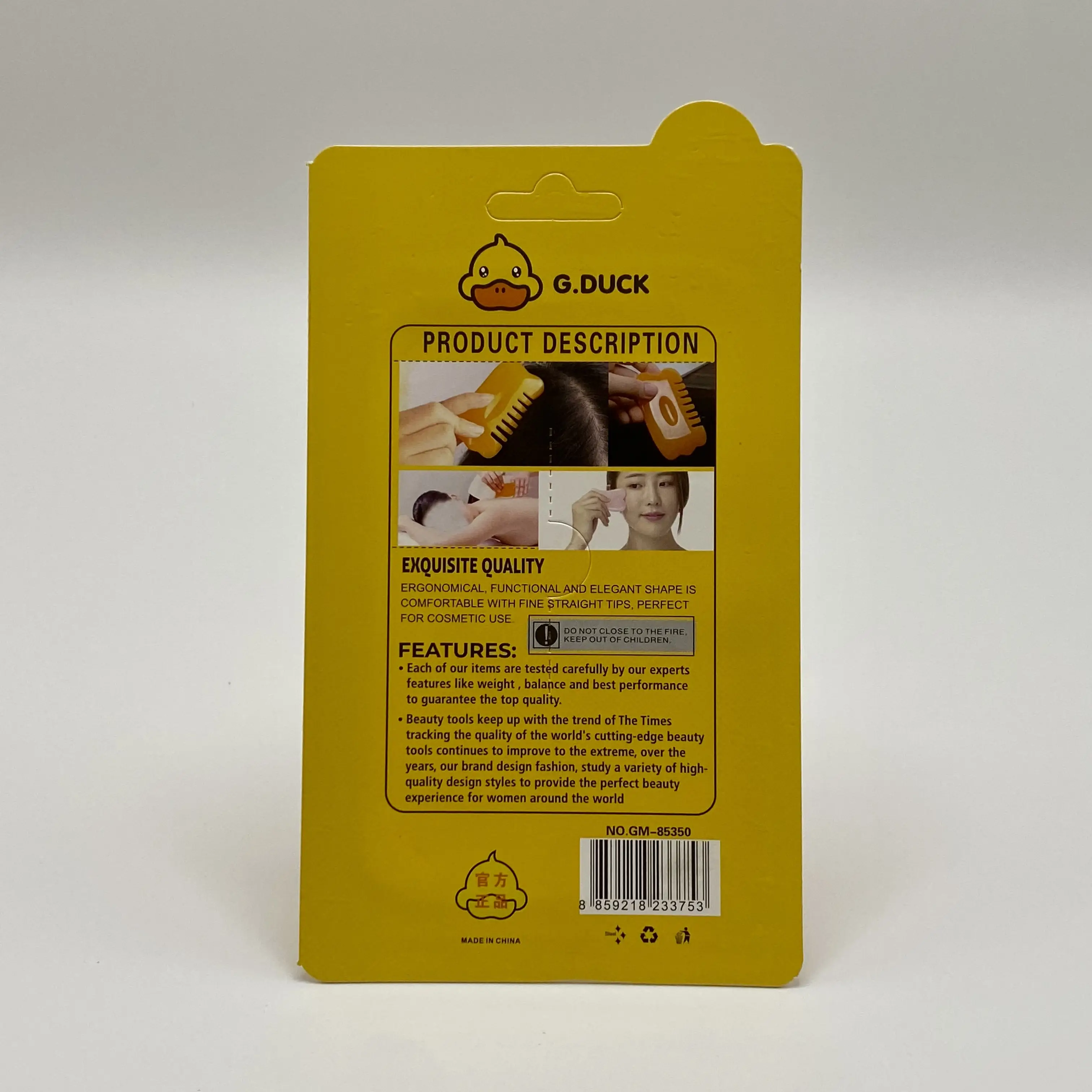 مشط تدليك فروة الرأس من جي دَك (alt)