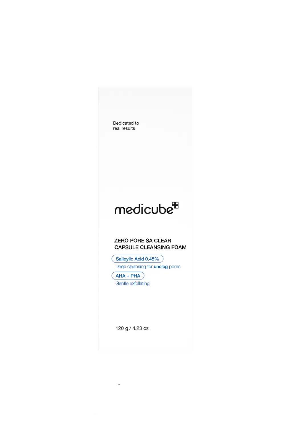 Medicube Zero Pore SA Clear Capsule Cleansing Foam (alt)