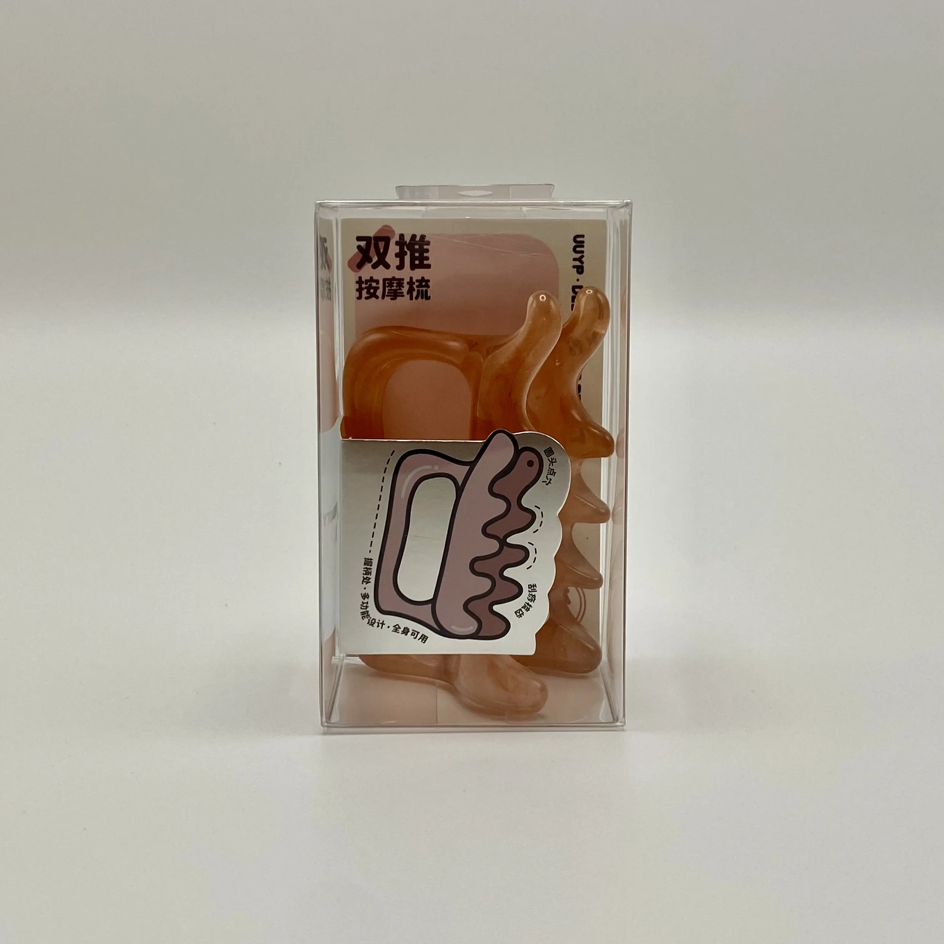 اداة تدليك مزدوجة لتنعيم وتنشيط الجسم