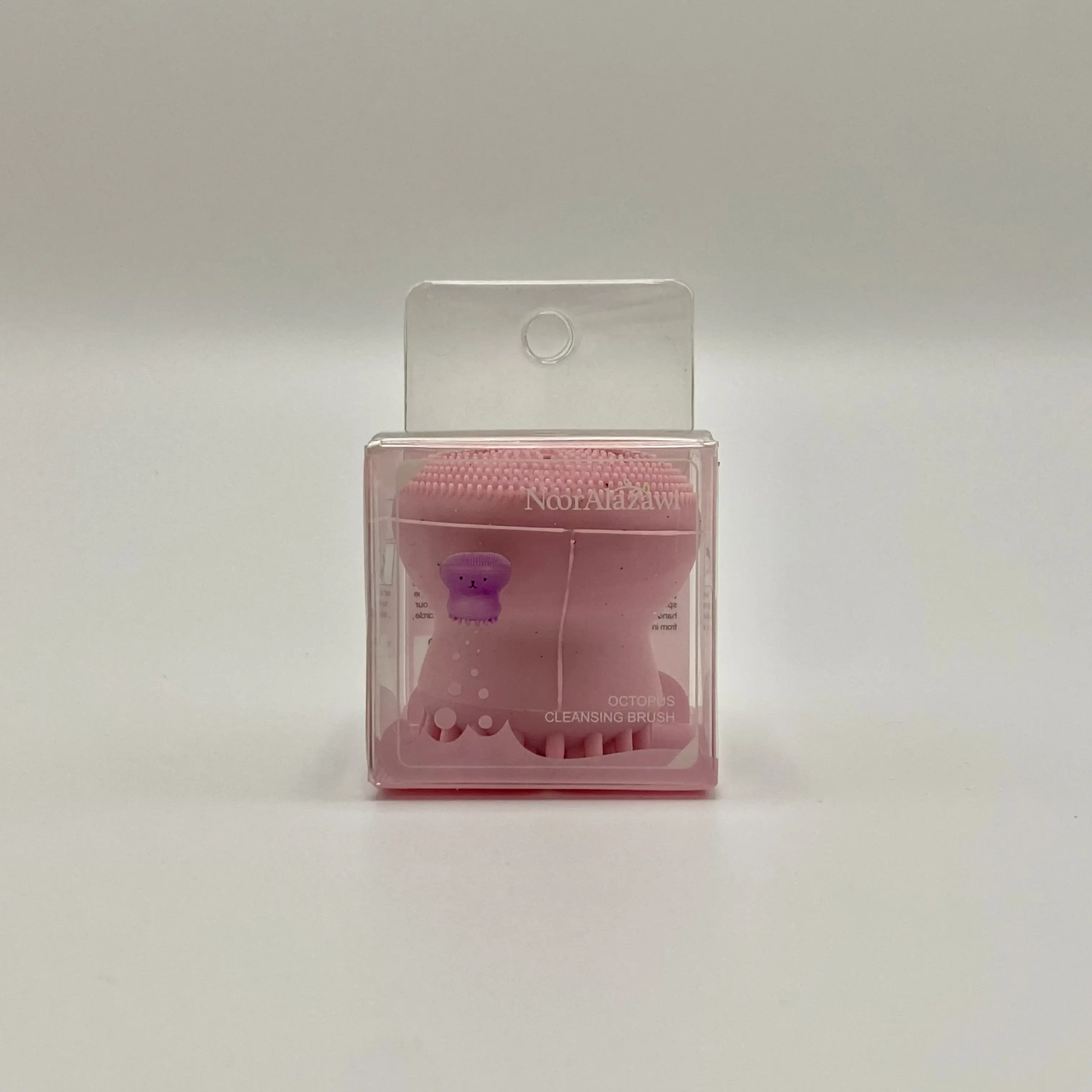 فرشاة تنظيف الوجه السيليكون على شكل أخطبوط