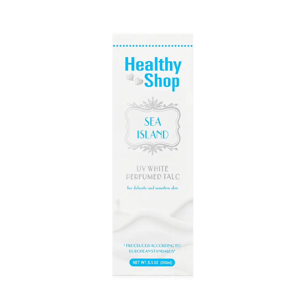 Healthy Shop Sea Island UV White Perfumed Talc