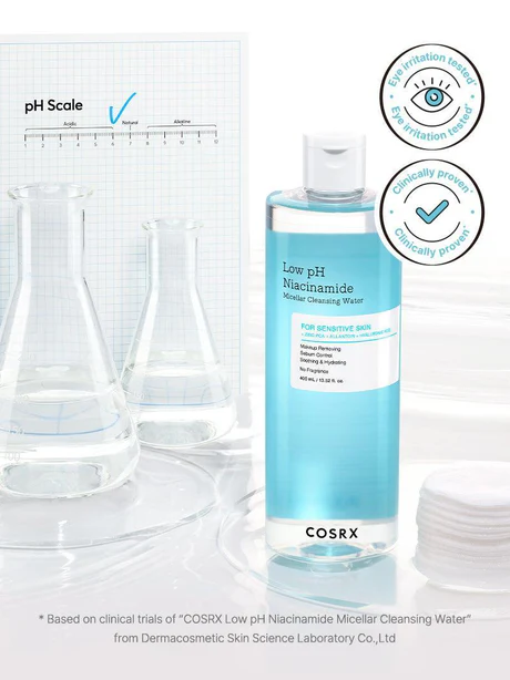 COSRX Low pH Niacinamide Micellar Cleansing Water (alt)