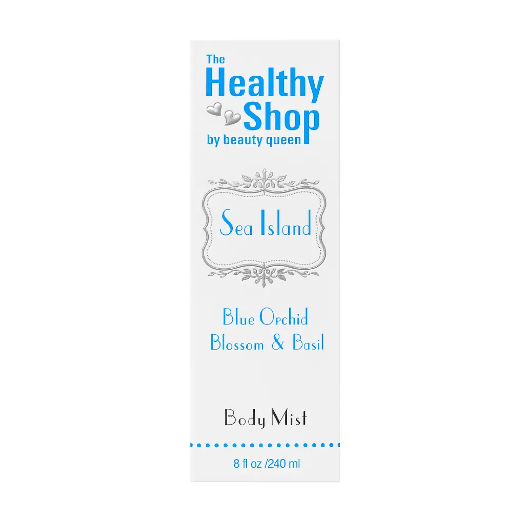 The Healthy Shop Sea Island Body Mist – Blue Orchid Blossom & Basil (alt)