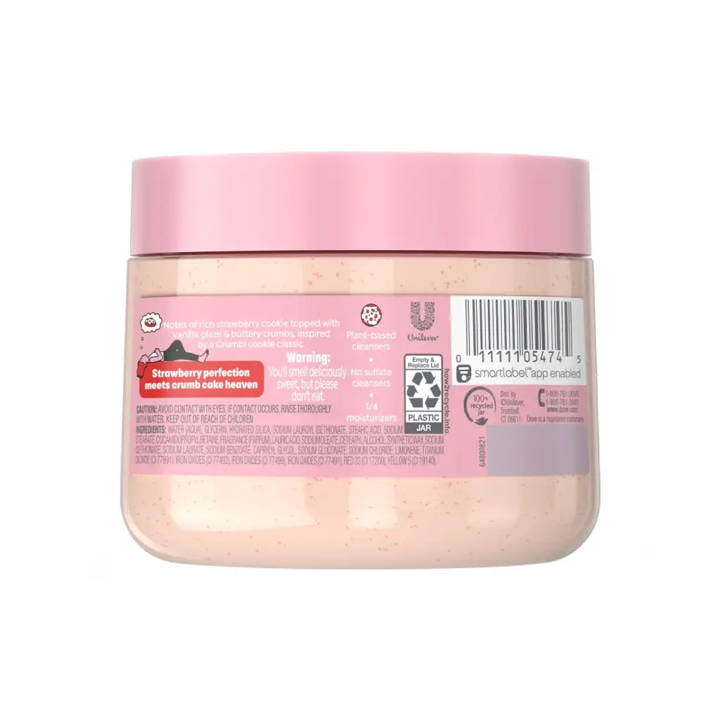 Dove Strawberry Crumb Cake Body Scrub (alt)
