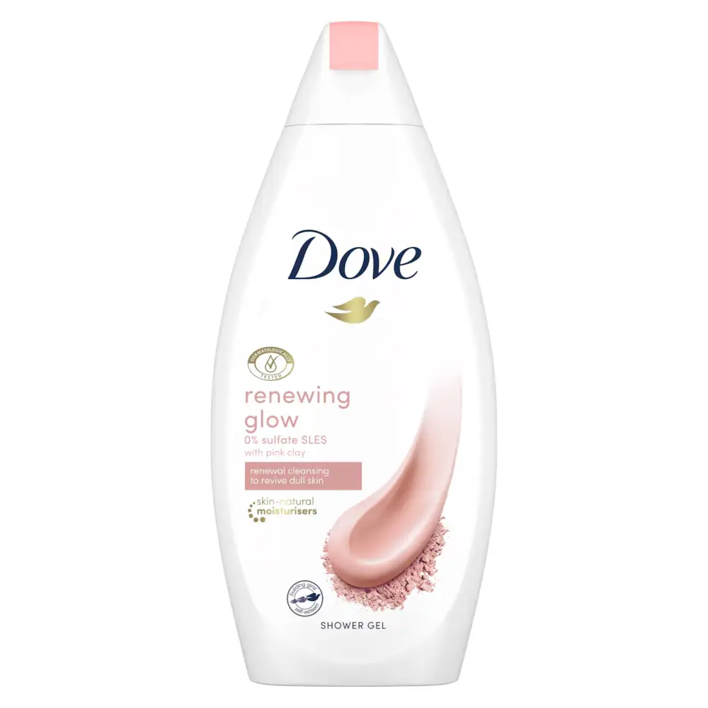 Dove Renewing Glow Body Wash with Pink Clay