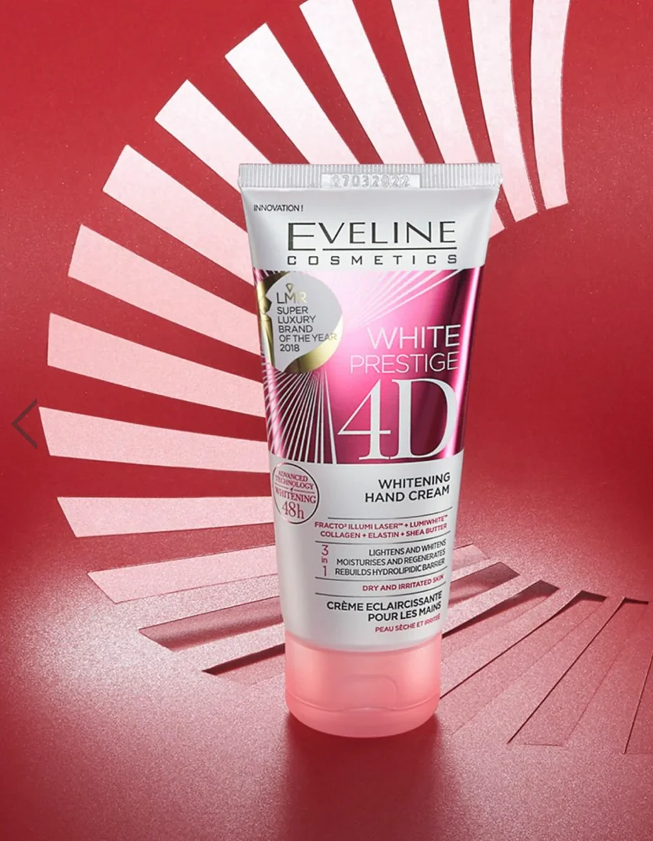 Eveline White Prestige 4D Whitening Hand Cream - 100ML (alt)