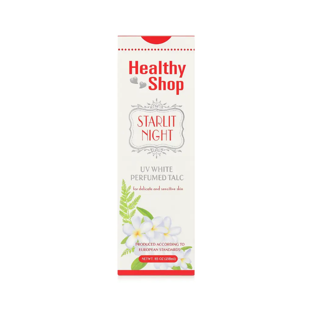 Healthy Shop Starlit Night UV White Perfumed Talc